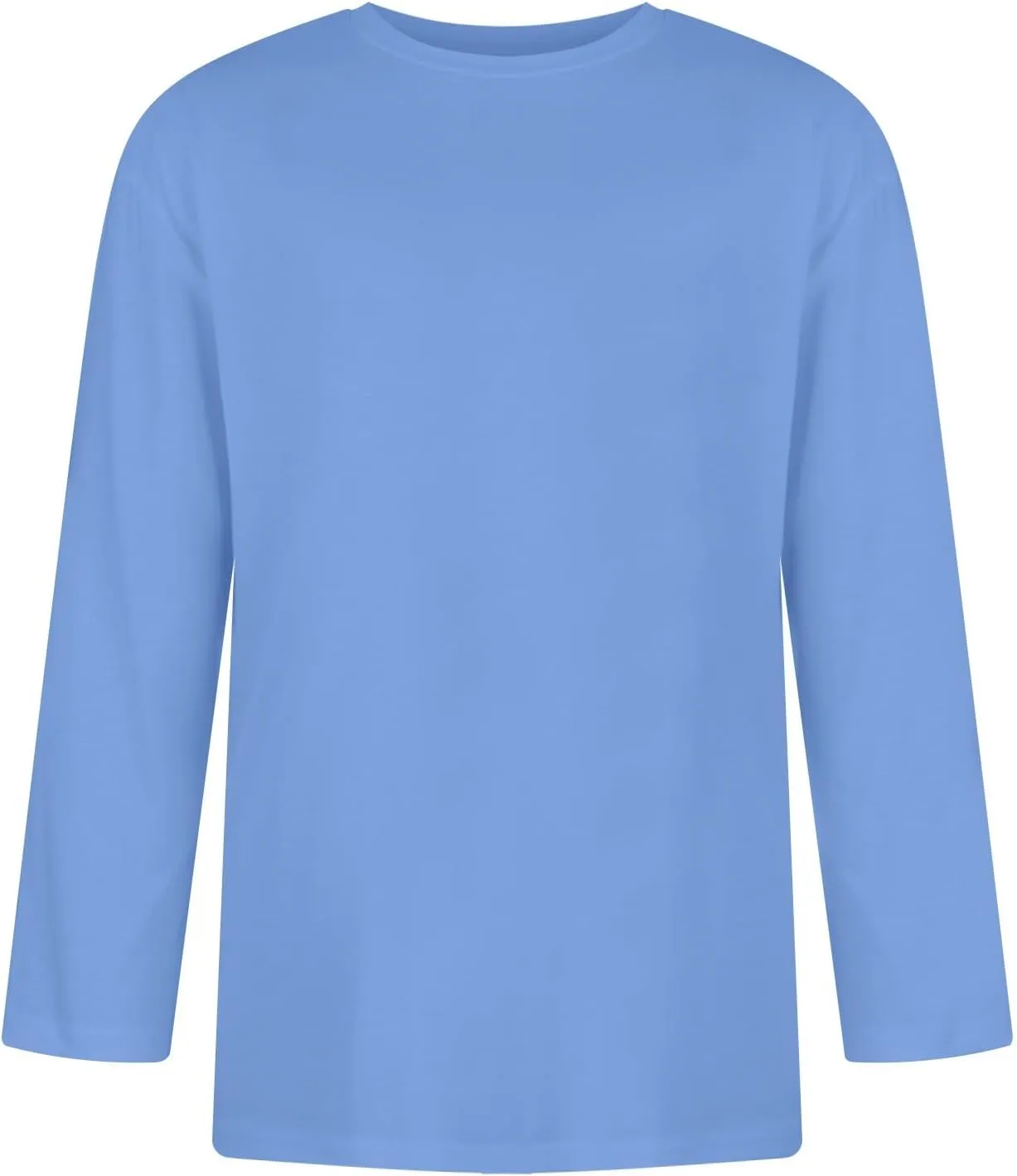 3/4 Sleeve Shirt for Men Casual Crew Neck Baseball T-Shirts Solid Color Loose Fit Tees Three Quarter Sleeve T Shirts