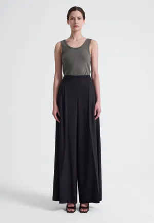 Alba Wool Pant - Char
