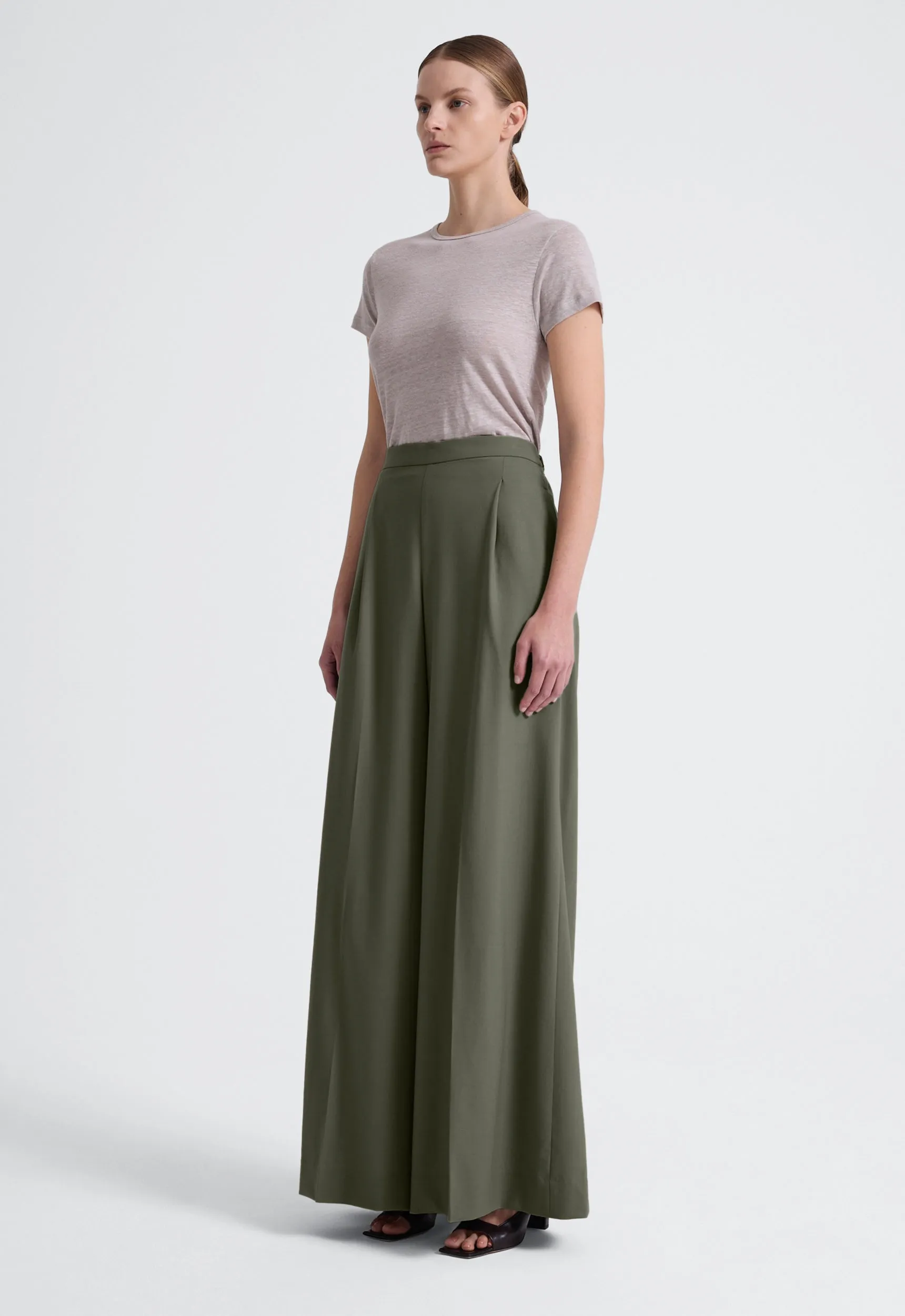 Alba Wool Pant - Zander