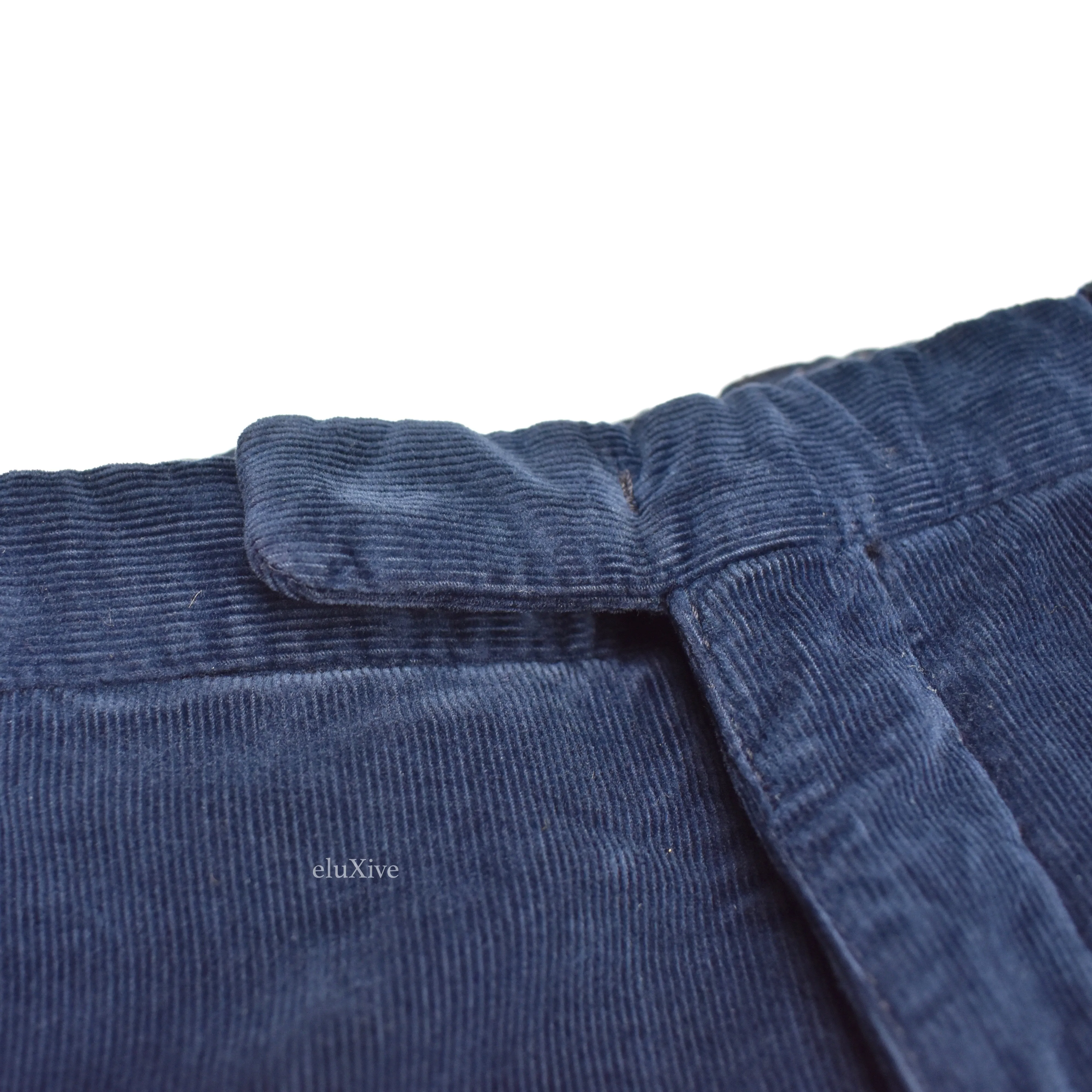 Boglioli - Navy Blue Corduroy Pants