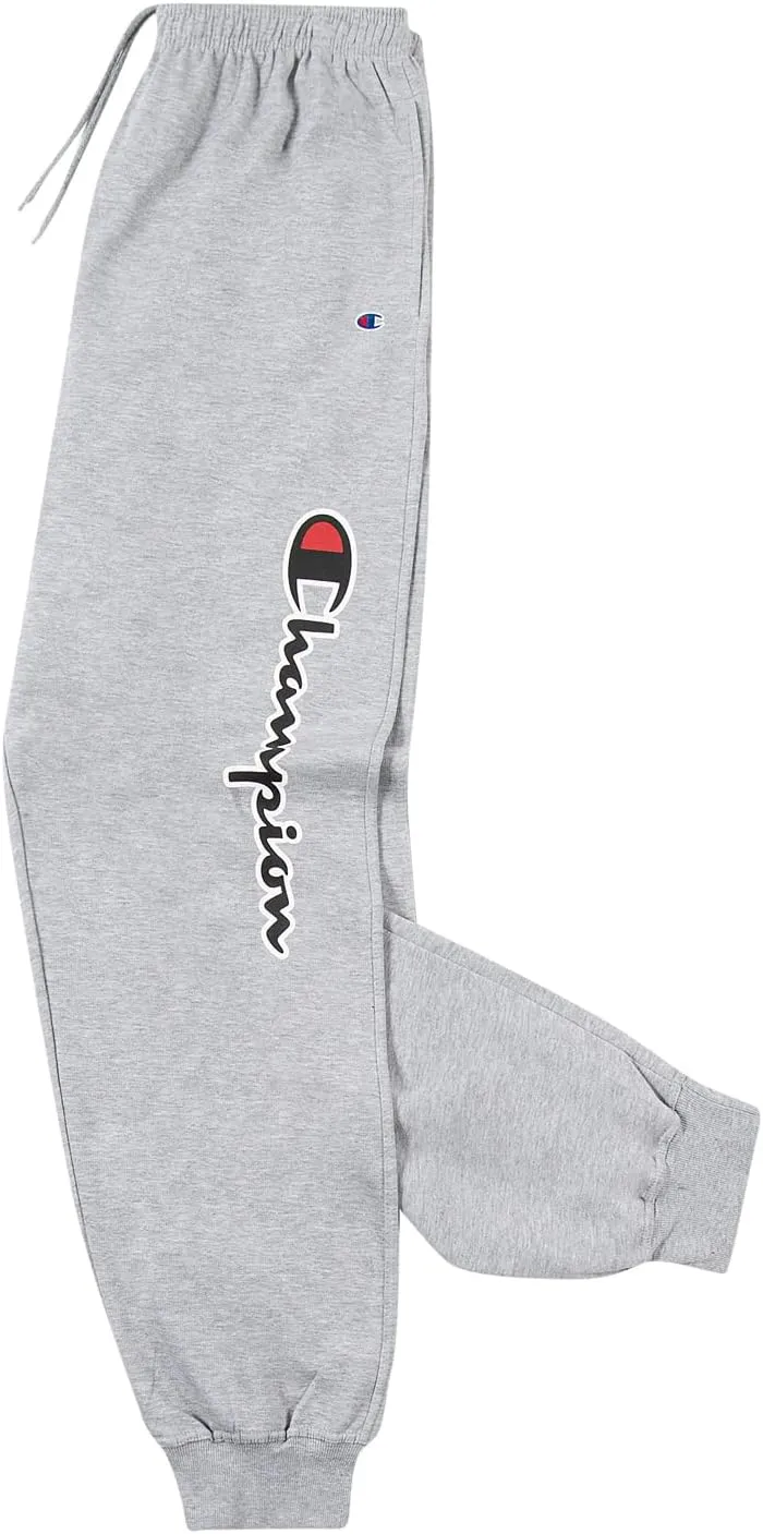 Champion Sweatpants for Men Big and Tall Cotton Fleece Joggers