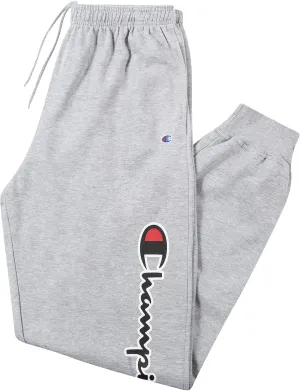 Champion Sweatpants for Men Big and Tall Cotton Fleece Joggers