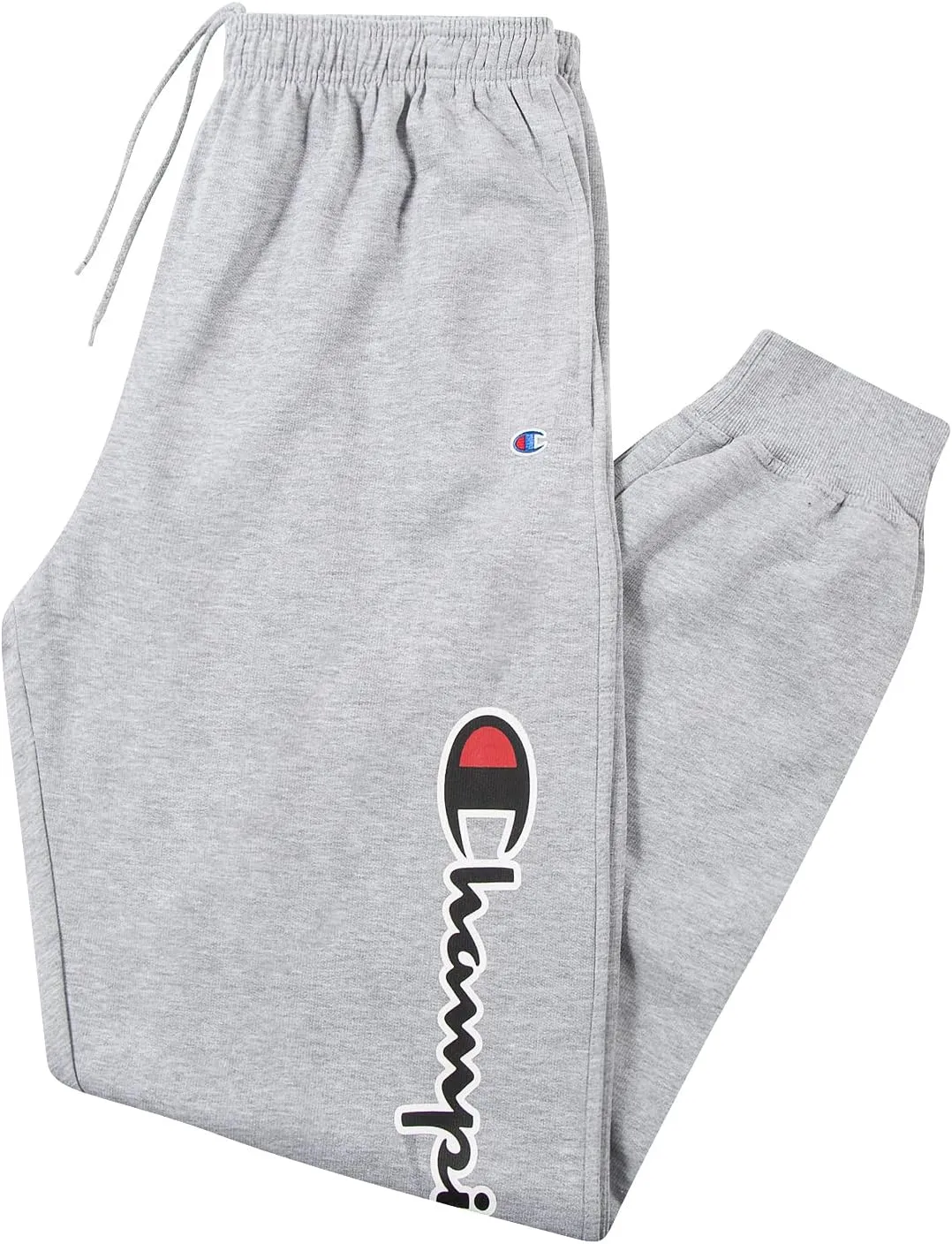 Champion Sweatpants for Men Big and Tall Cotton Fleece Joggers