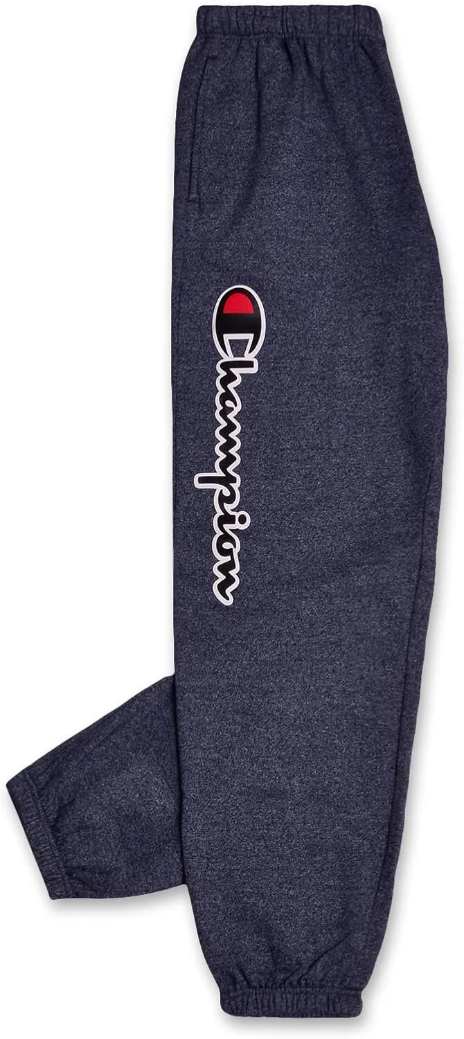 Champion Sweatpants for Men Big and Tall Cotton Fleece Joggers