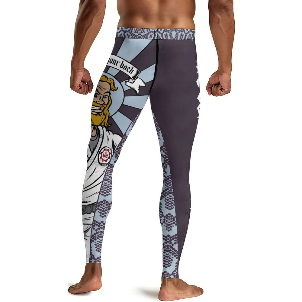 Choking Hazard Men's Compression Leggings