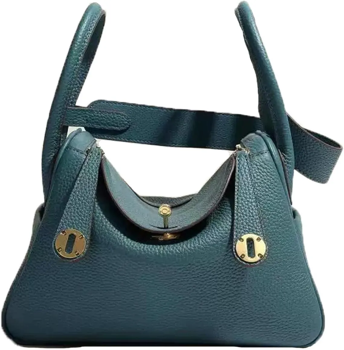 Classic Retro All-match Cowhide leather shoulder, Handbag - Exquisite fashionable versatile hand held doctor bags