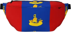 Flag Of Kostroma Stylish Crossbody Waist Pack - Versatile And Compact Travel Pouch For Hands-Free Storage