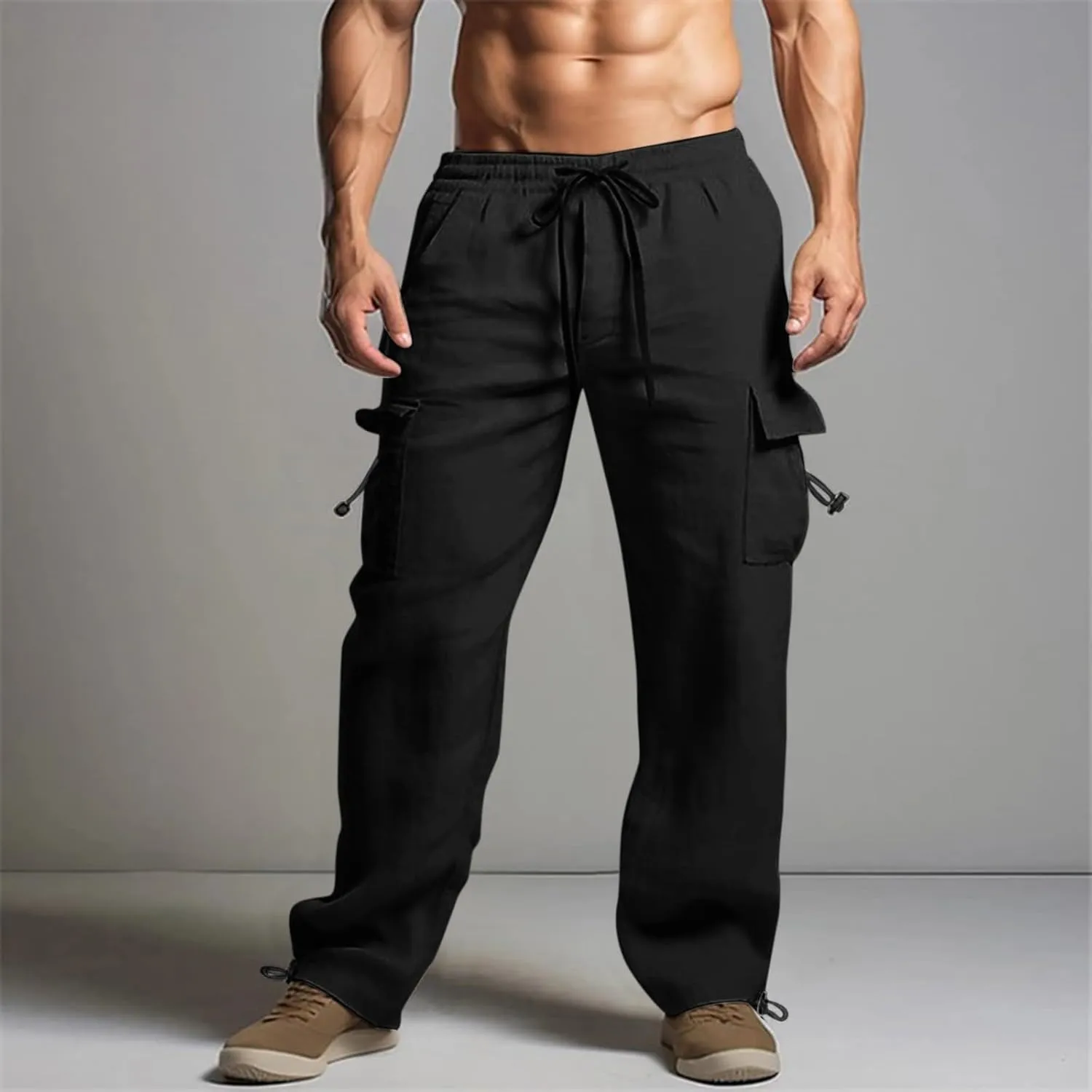 GIERIDUC Plaid Pants for Men's Slim Fit Pantalones para Trabajo De Hombre Mens Christmas Dress Pants Plain Basketball Jersey