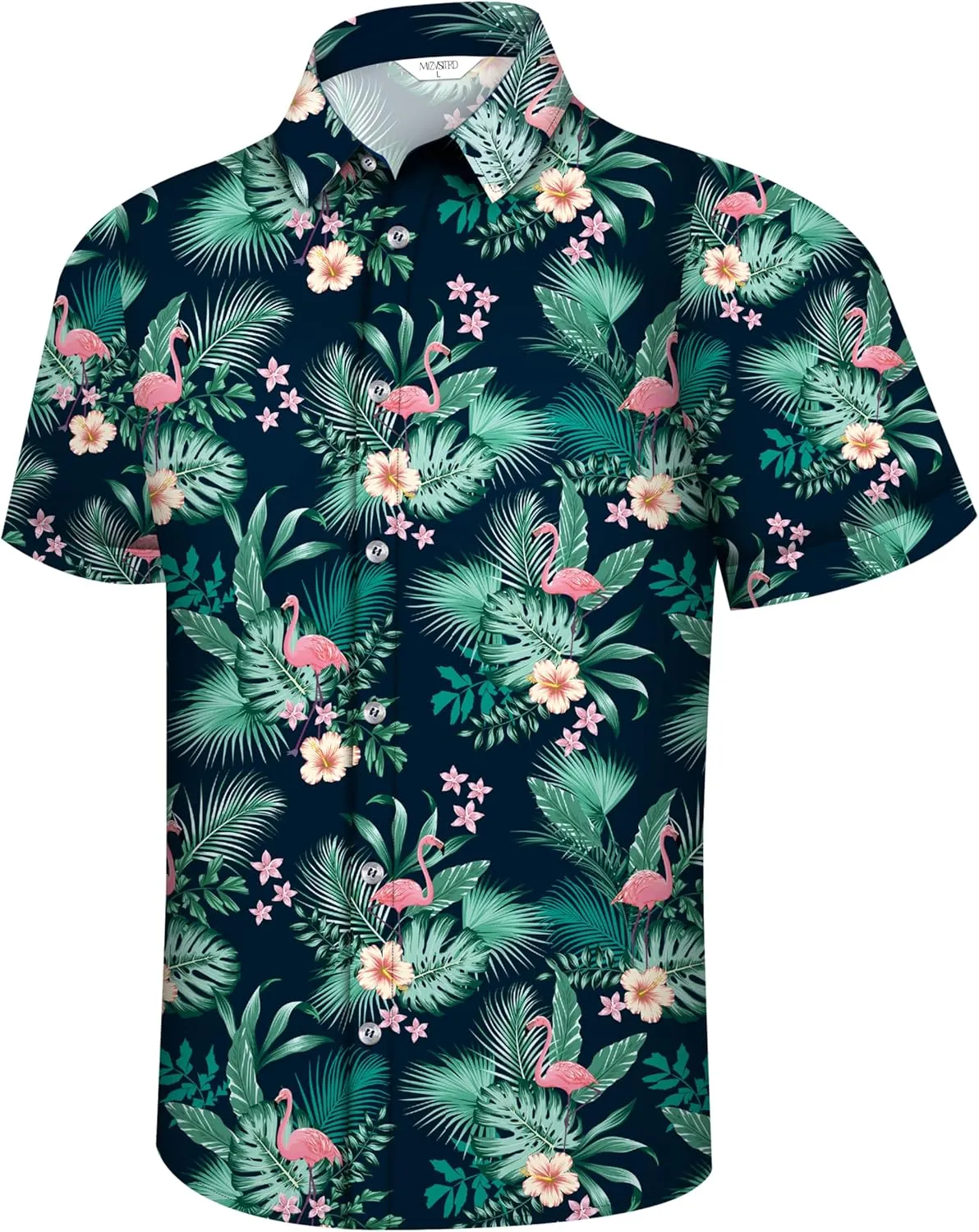 Hawaiian Shirt for Men Beach Shirts Summer Button Down Short Sleeve Tropical Tops Vacation Aloha Outfits Cruise Clothes