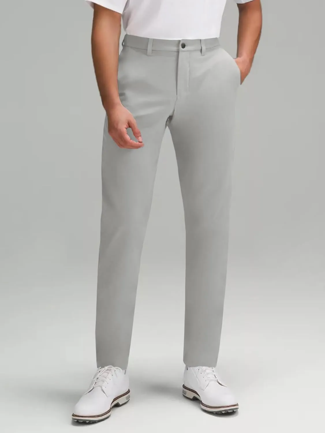 Men's Dress Stretch Pants with 5 Pockets Golf Pants Lightweight Travel Work Joggers Pants