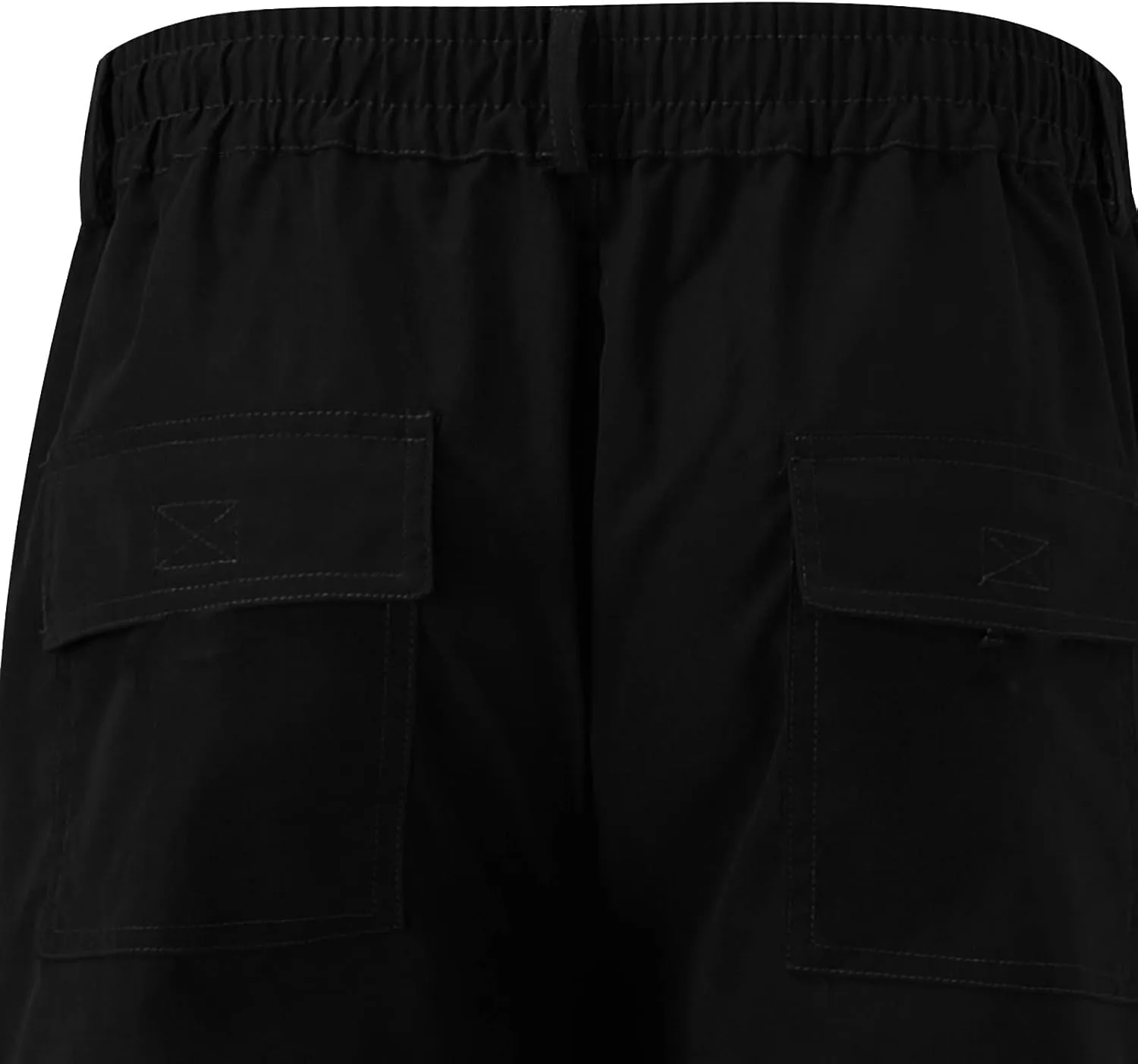 Men's Hiking Pants Straight Leg Trousers Stretch Cargo Pants Lightweight Outdoor Joggers Pants with Pocket