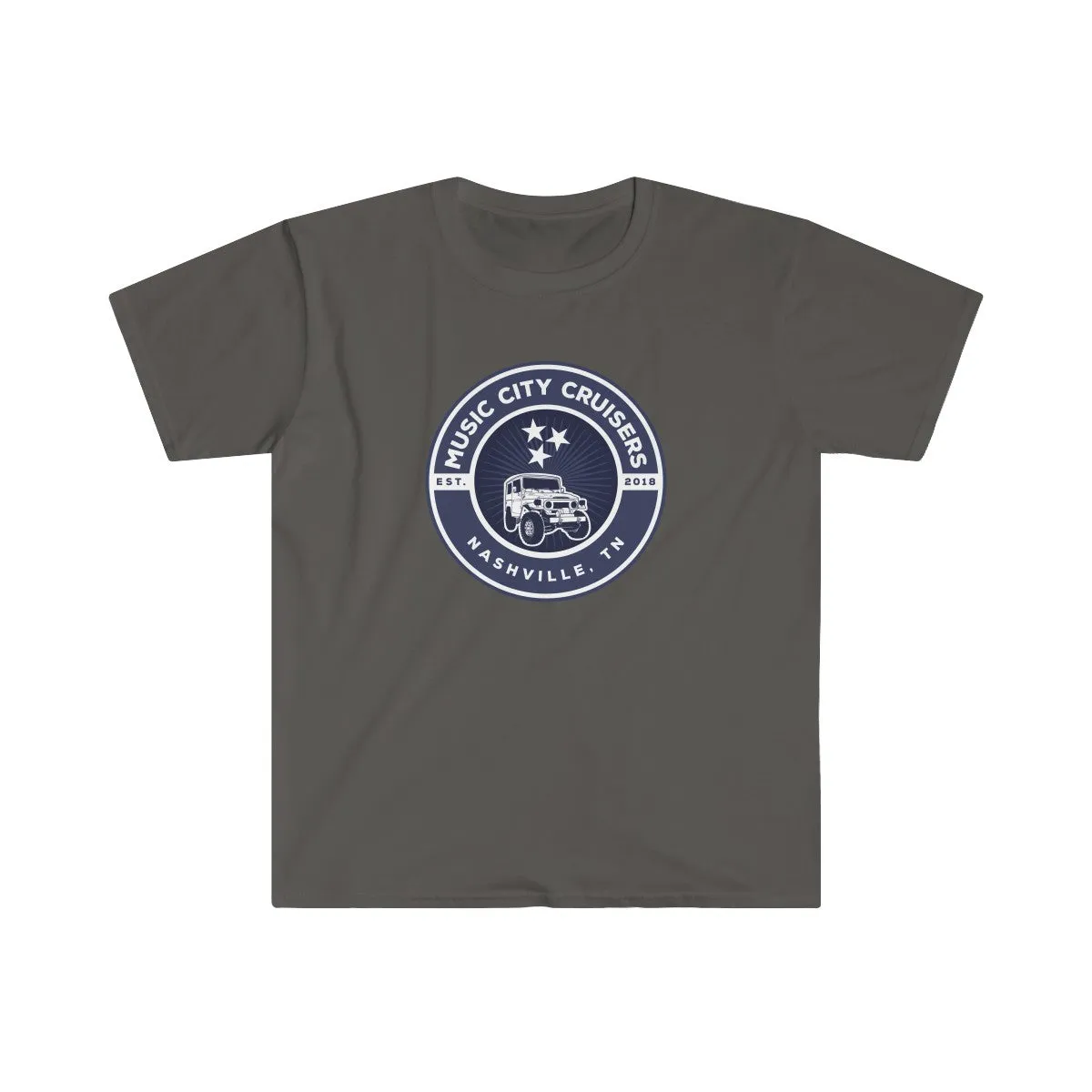 Music City Cruisers Men's Fitted Short Sleeve Tee
