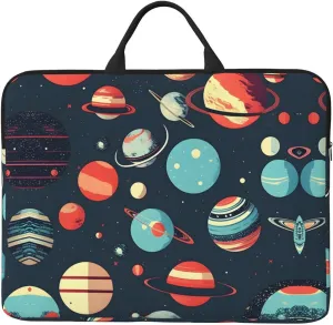 Outer Space Planet 14in Laptop Case Sleeve Bag  Versatile Shoulder Messenger Briefcase, Designed for Business Travel
