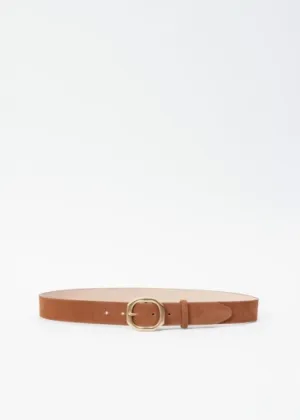 Rag & Bone Audrey Belt in Brown Suede