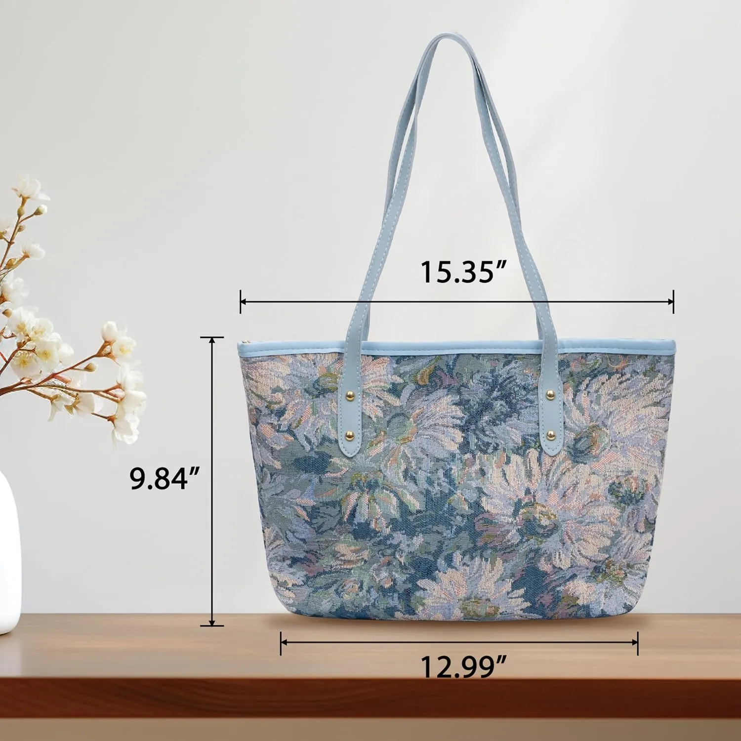 Tote Bag For Women Large Versatile Tote Work Travel Gym Bags Durable Canvas Purse Commute Handbags