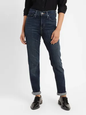 Women's 312 Blue Slim Fit Mid Rise Jeans